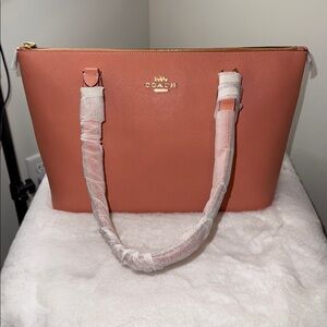 Coach Gallery  Tote Bag-  Light Coral